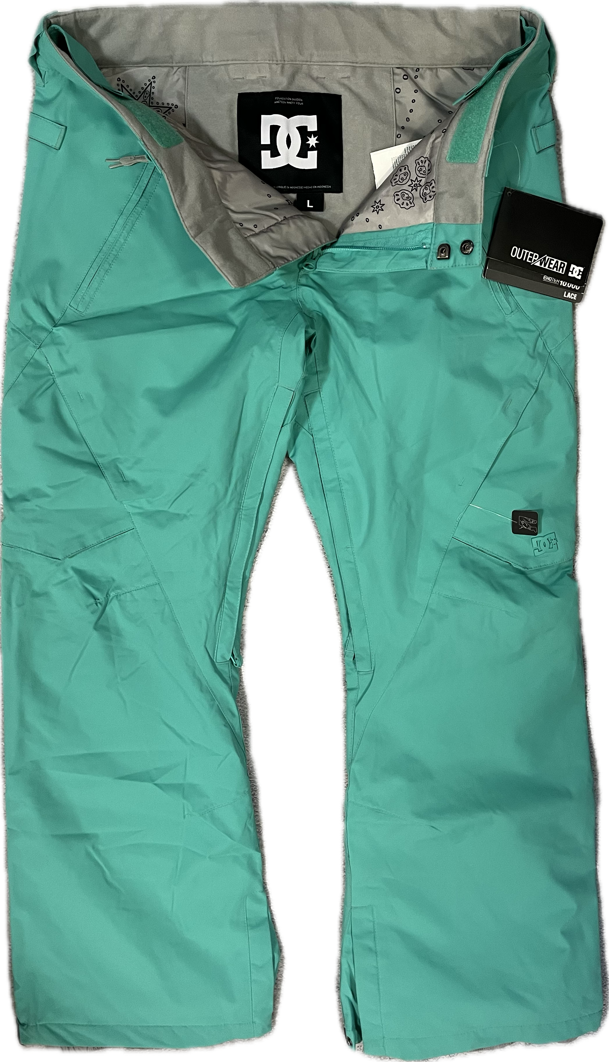 Штаны мужские сноубордические DC Lace 14 GMDO-Aqua Green